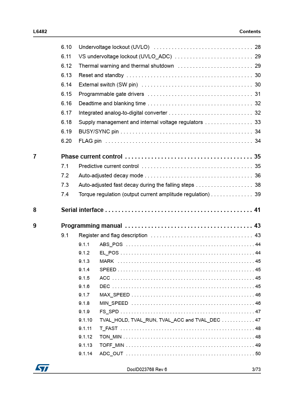 datasheet Preview Page 3