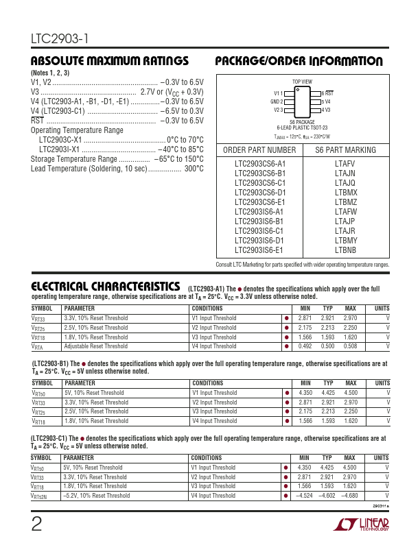 LTC2903-1