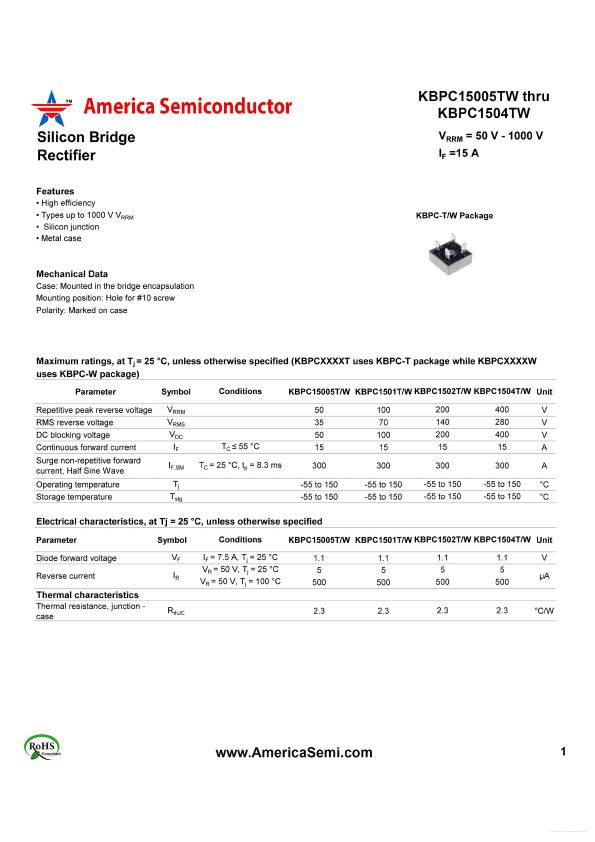 KBPC1502W