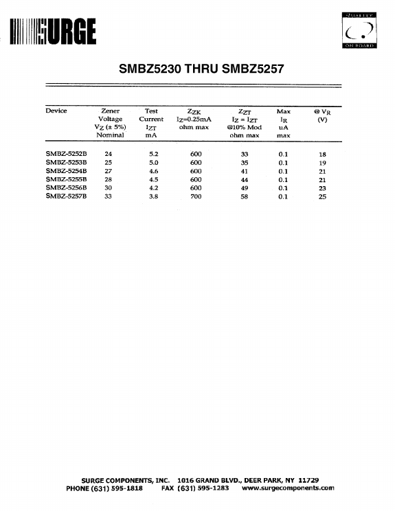 SMBZ5251B