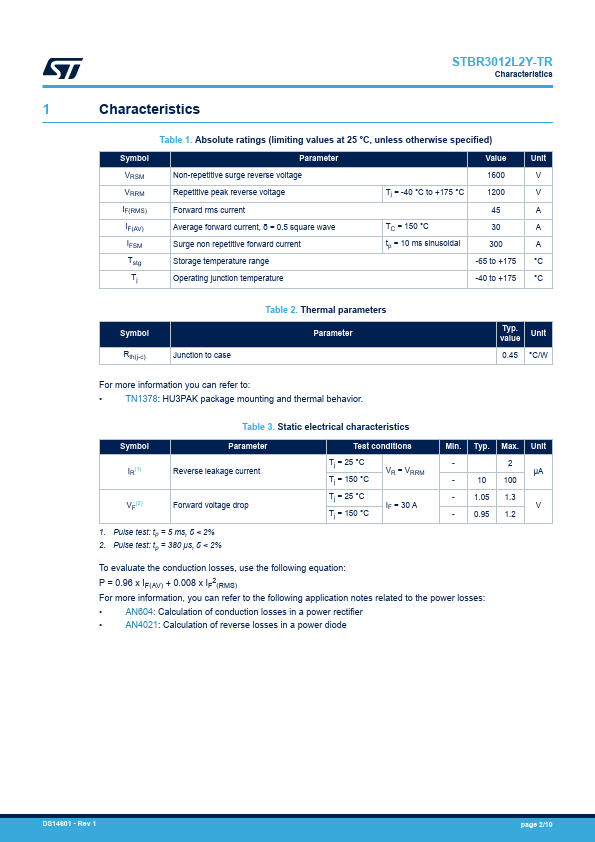 STBR3012L2Y-TR