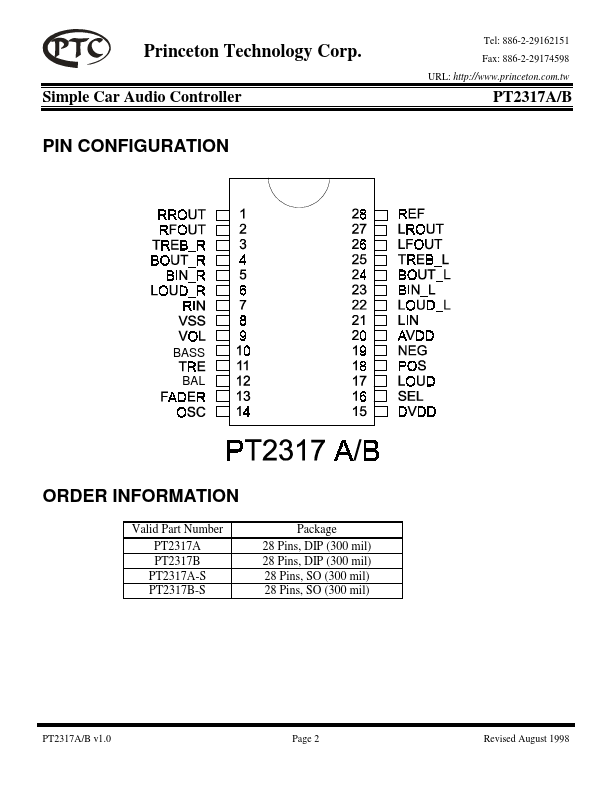 PT2317A