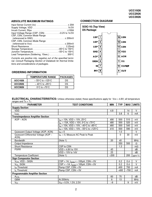 UCC3926