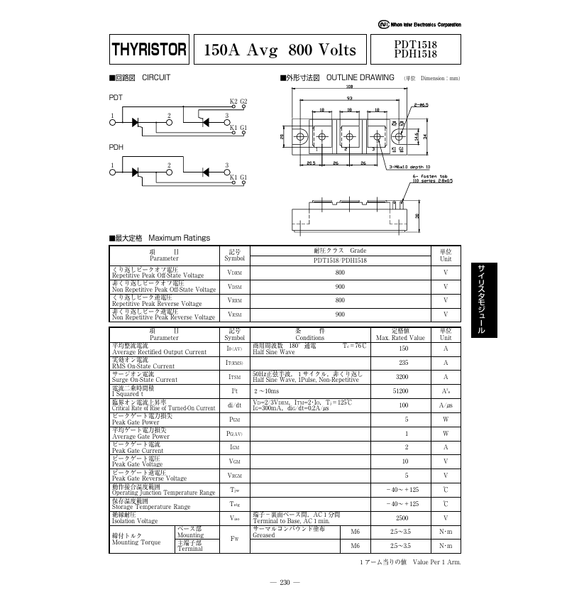 PDT1518