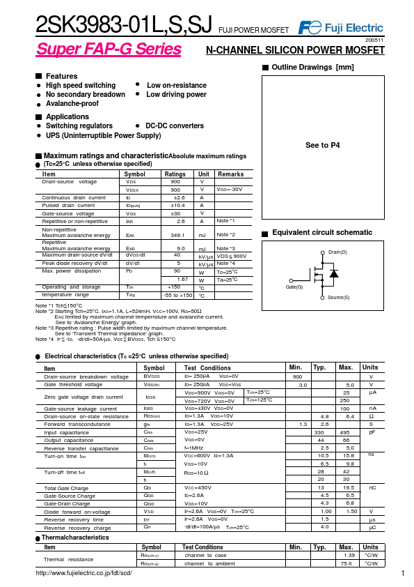 2SK3983-01L