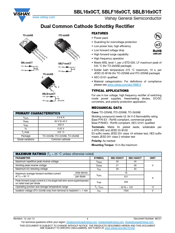 SBLF1640CT