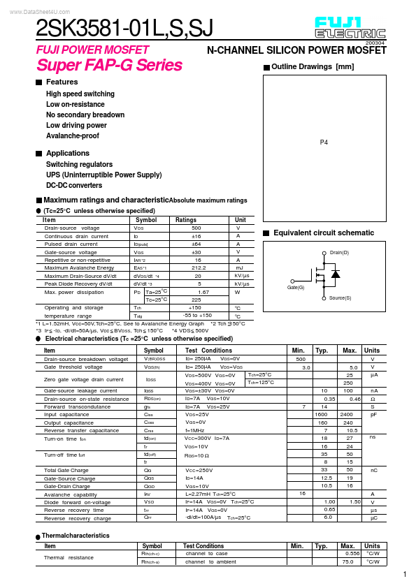 2SK3581-01SJ