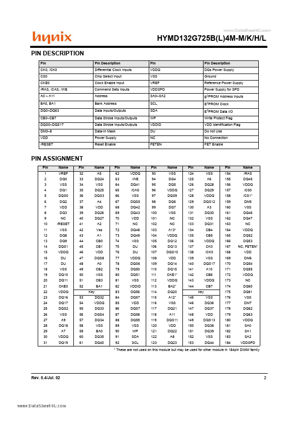 HYMD132G725B4M-L