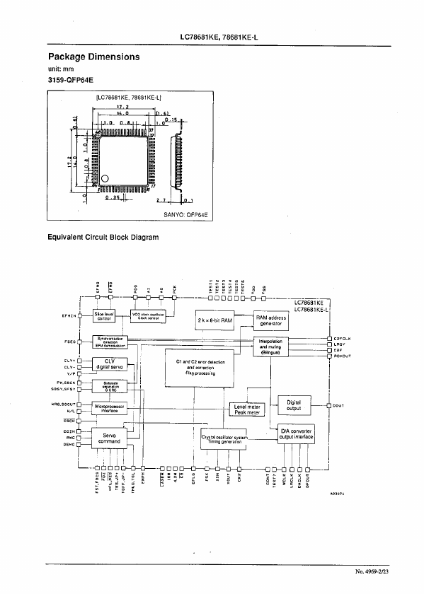 LC78681KE-L