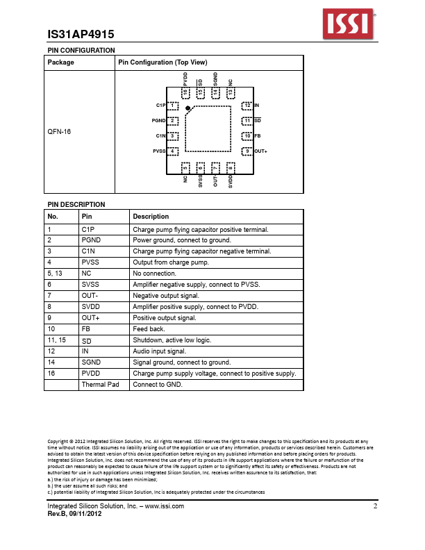 IS31AP4915