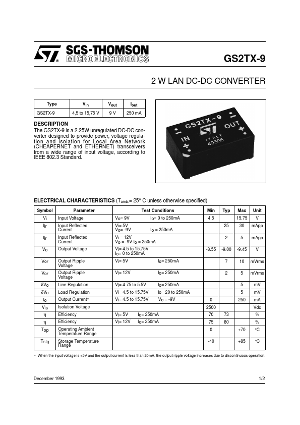 GS2TX-9