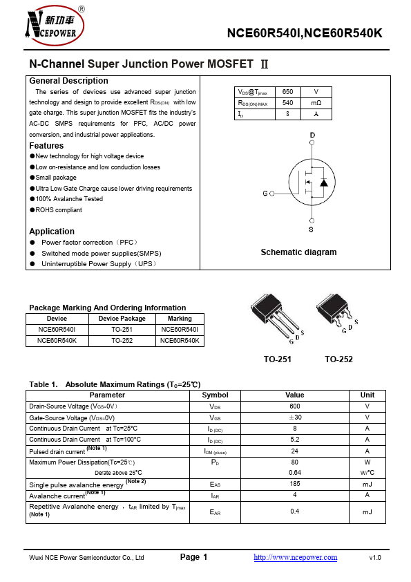 NCE60R540I