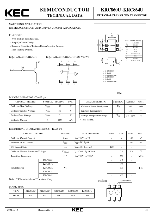 KRC864U