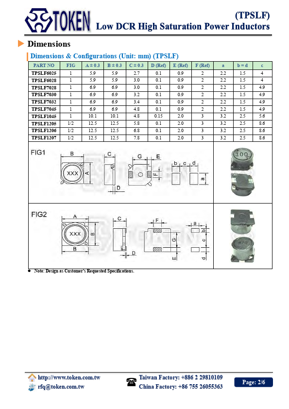 TPSLF7032