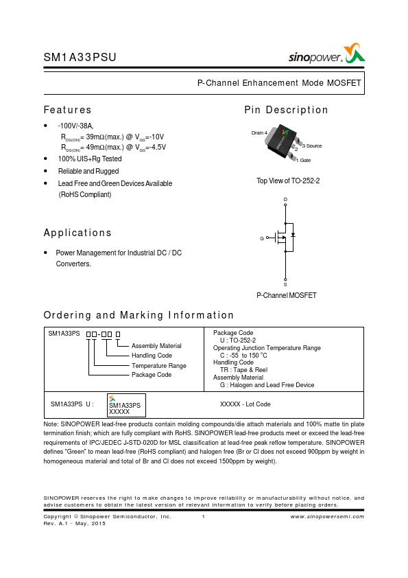 SM1A33PSU