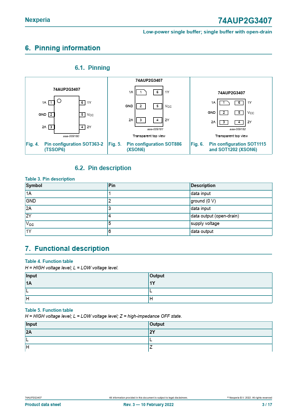 74AUP2G3407