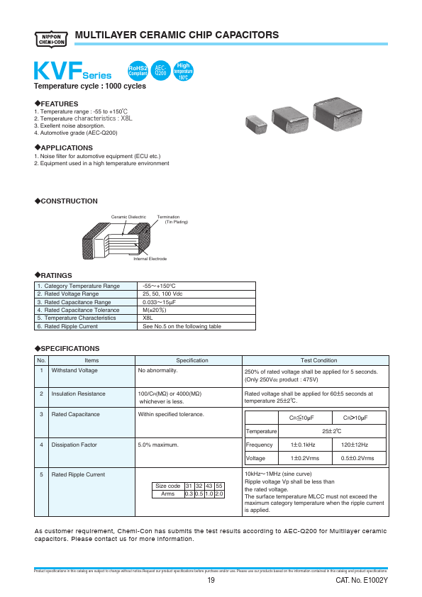 KVF101L473M31NLT00