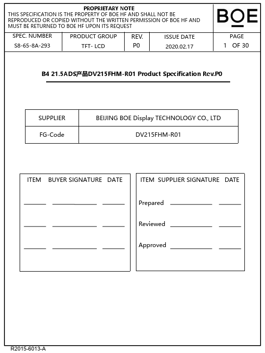 DV215FHM-R01 Datasheet Preview