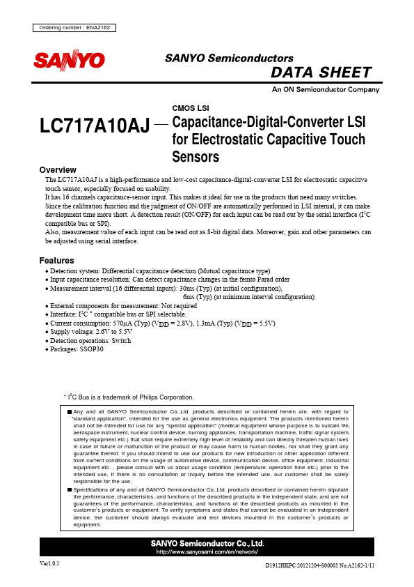 LC717A10AJ