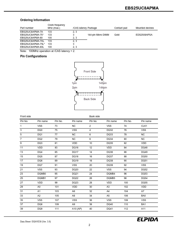 EBS25UC8APMA