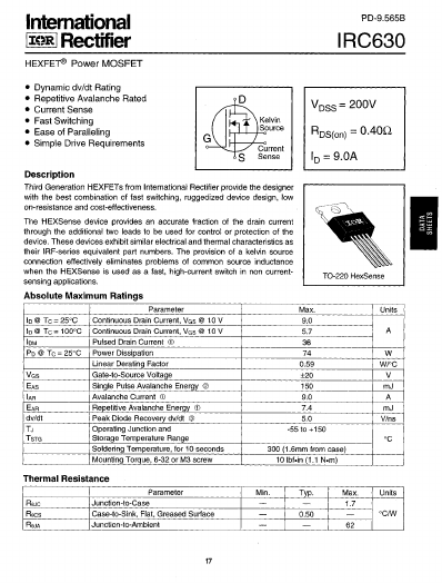 IRC630