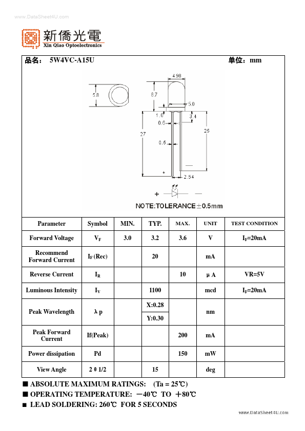 5W4VC-A15U