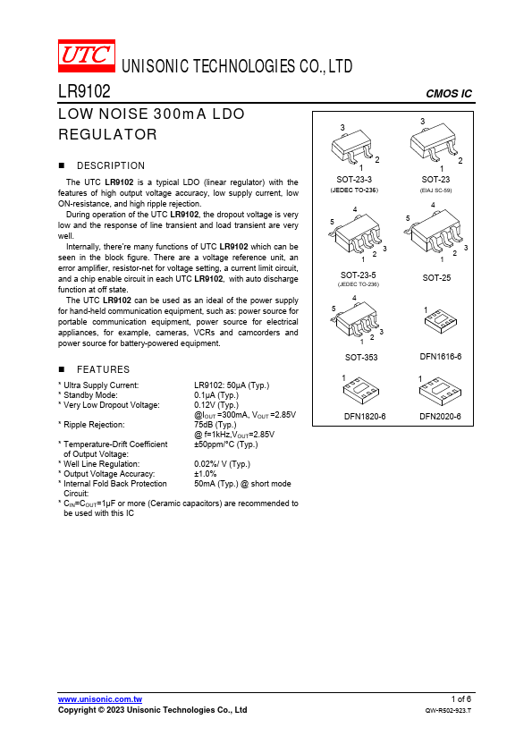 LR9102 Datasheet Preview