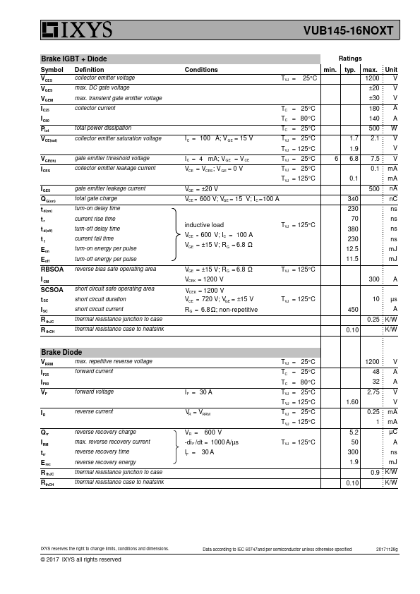 VUB145-16NOXT