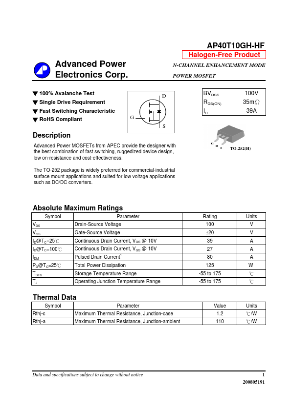 AP40T10GH-HF