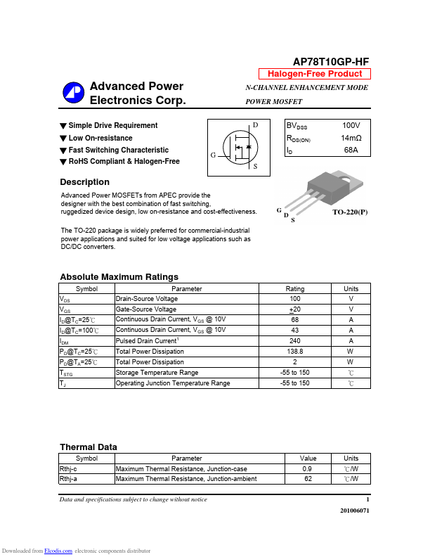 AP78T10GP-HF