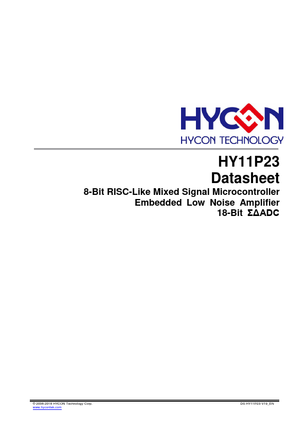 HY11P23 Datasheet Preview