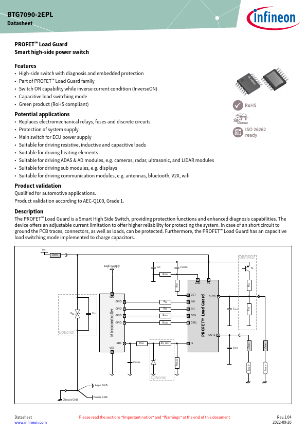 BTG7090-2EPL Datasheet Preview