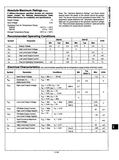 DM74S241