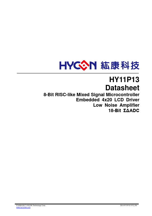 HY11P13 Datasheet Preview