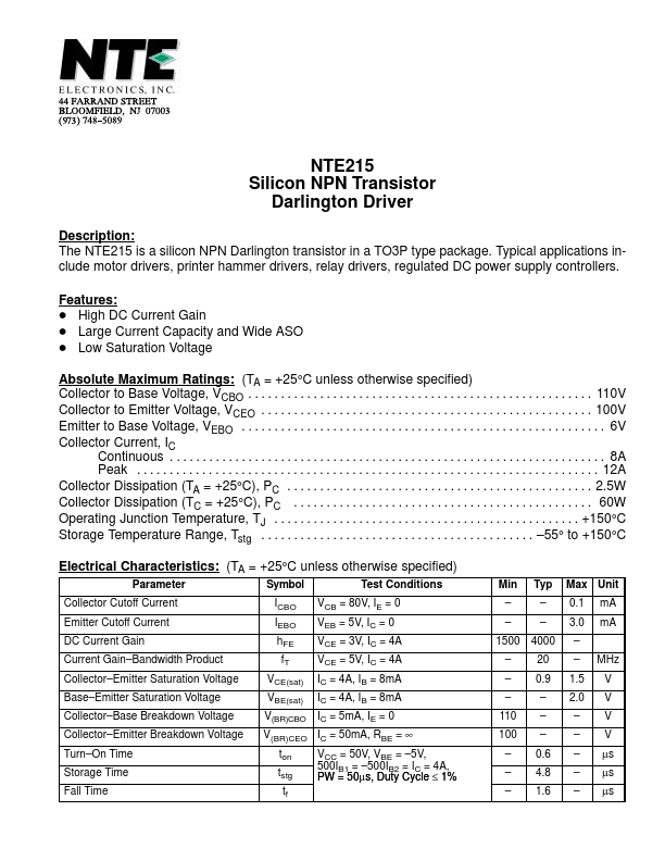 NTE215