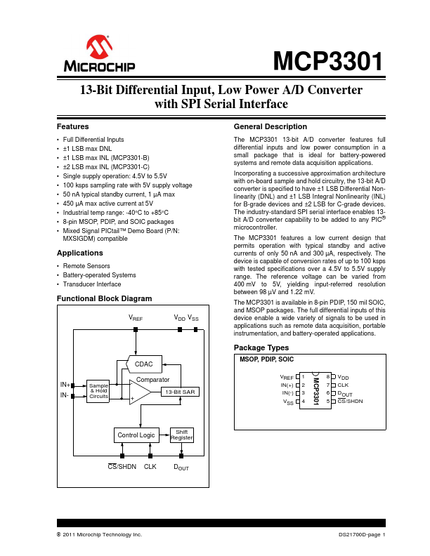 MCP3301