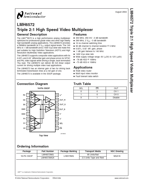 LMH6572