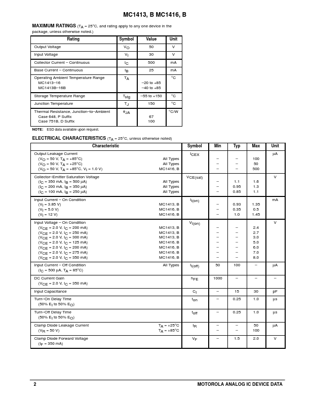 MC1416B