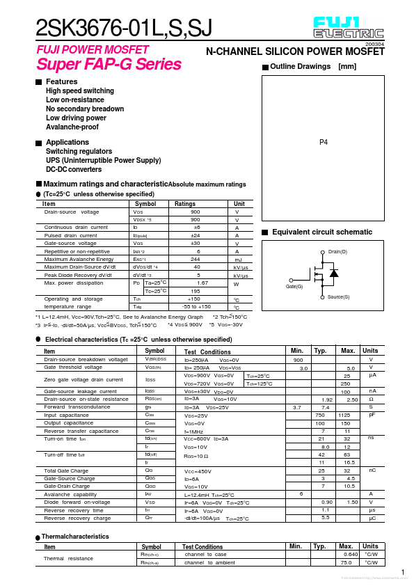 2SK3676-01SJ