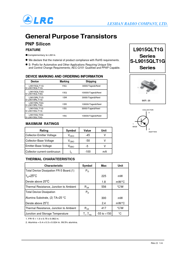 L9015SLT3G