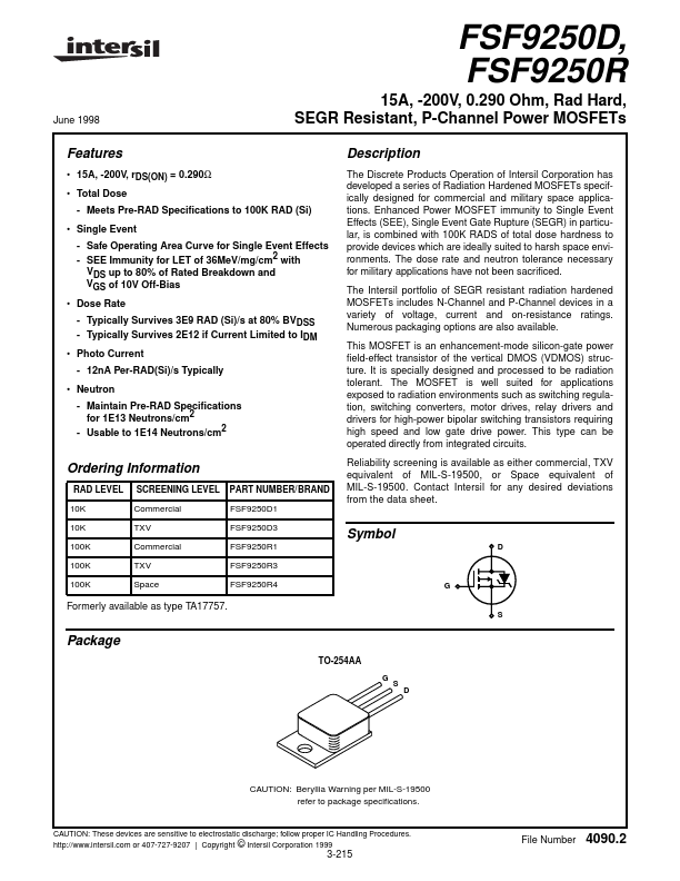 FSF9250R