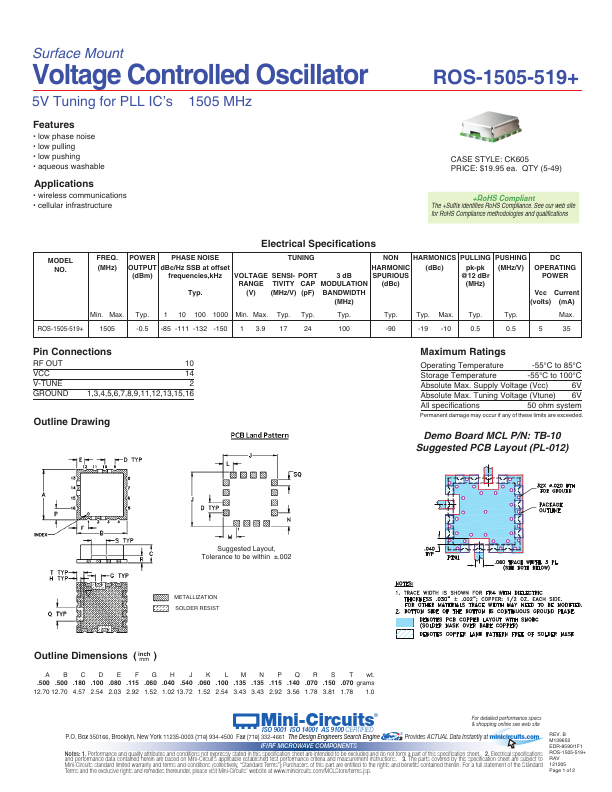 ROS-1505-519+