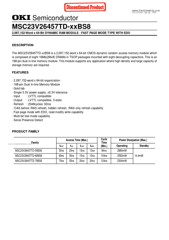 MSC23V26457TD-70BS8