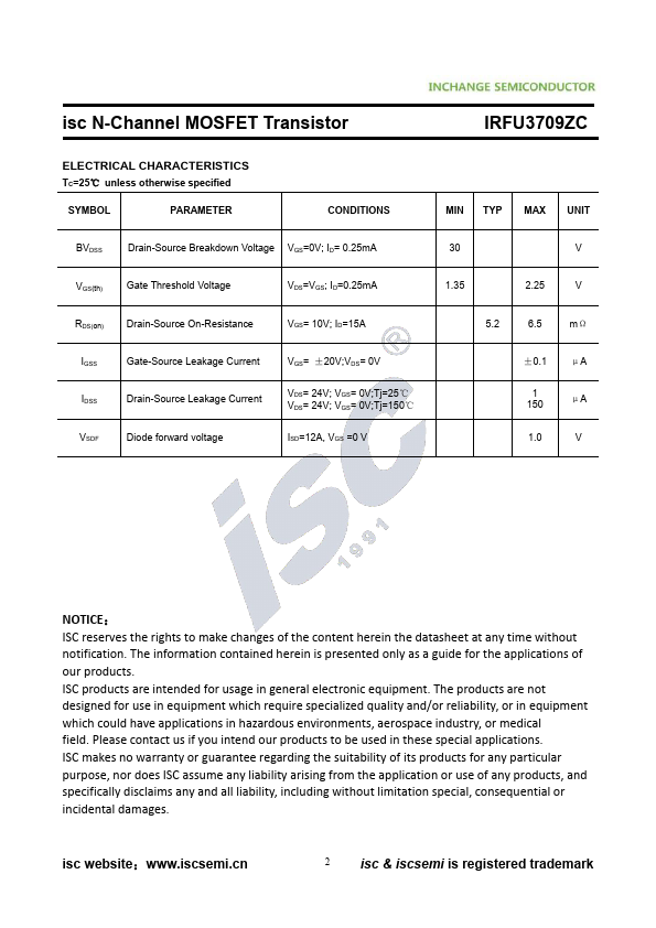 IRFU3709ZC