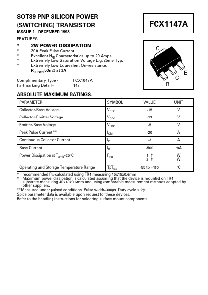 FCX1147A