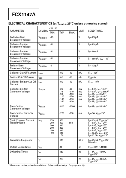 FCX1147A