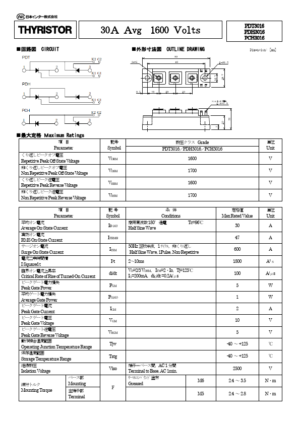 PCH3016