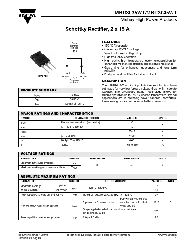 MBR3045WT