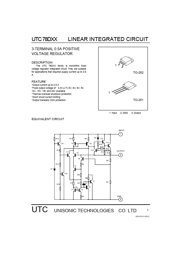 UTC78D18