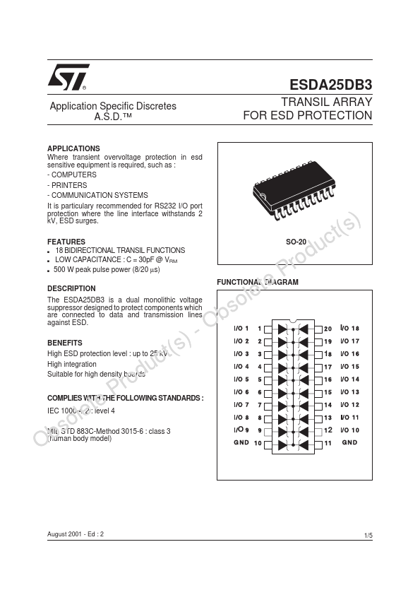 ESDA25DB3